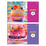 Альбом для рисования 24л., А4, на скрепке BG "Десерт"