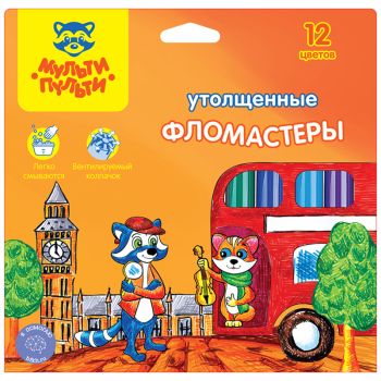 Фломастеры Мульти-Пульти 