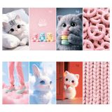 Блокнот А7 48л. на склейке BG "Девичьи радости"