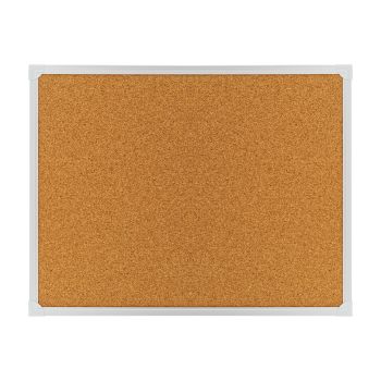 Доска пробковая OfficeSpace, 45*60см, алюминиевая рамка