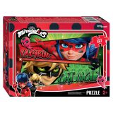 Пазл  60 эл. Step Puzzle "Леди Баг и Супер-Кот"