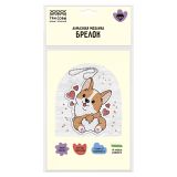 Алмазная мозаика, брелок ТРИ СОВЫ "Коржик", пакет с европодвесом