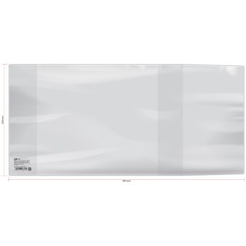 Обложка 220*450 для рабочих тетрадей, прописей, дневников в тв. переплете и учебников старших классов, ПВХ 120мкм, универсальн, ArtSpace,ШК