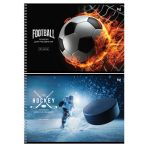 Альбом для рисования 40л., А4, на гребне BG "Лёд и пламя"