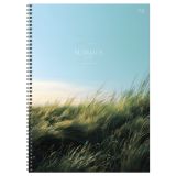 Тетрадь 160л., А4 клетка на гребне BG "Атмосфера лета", глянцевая ламинация, тиснение фольгой, твердая обложка