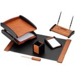 Набор настольный Delucci 6 предметов, дерево