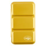 Пенал для акварели металлический Гамма, 12 кювет, золото