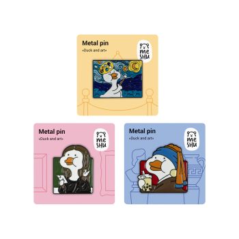 Набор металлических значков MESHU 