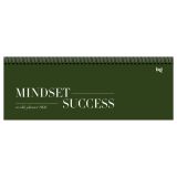 Планинг датированный 2026г., 64л., 285*100мм, картон, BG "Mindset", хаки, отд.фольгой, на гребне