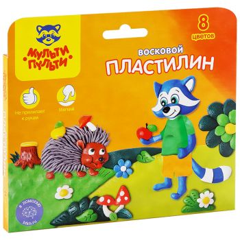 Пластилин Мульти-Пульти 