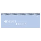 Планинг датированный 2026г., 64л., 285*100мм, картон, BG "Mindset", голубой, отд.фольгой, на гребне