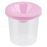 Стакан-непроливайка Гамма, пастельно-розовый