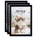 Набор рамок 21*30см, OfficeSpace, комплект 3шт, цвет черный