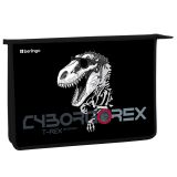 Папка для тетрадей 1 отделение, А4 Berlingo "T-REX", 340*245*40 мм, пластик, на молнии