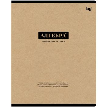 Тетрадь предметная 48л. BG 