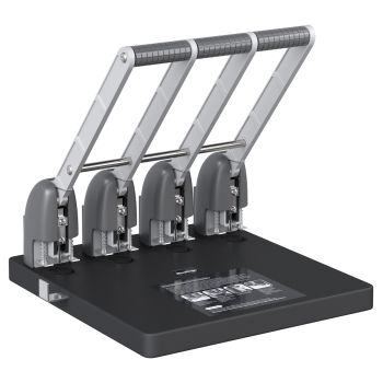 Дырокол мощный на четыре отверстия Berlingo 