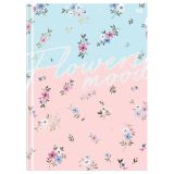 Бизнес-блокнот А4, 80л., BG "Цветы. Паттерн", матовая ламинация, выб. лак