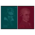 Тетрадь для нот 24л., А4, на скрепке BG "История в музыке", справочная информация на форзаце (вертик.), выб.лак