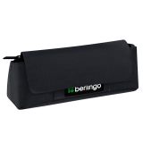 Пенал мягкий 1 отделение, 215*90*45 мм, Berlingo "Black focus", внутренний органайзер, магнит, полиэстер