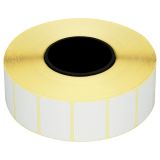 Термоэтикетки OfficeSpace 30*20 ТОП, белые, 2000шт.