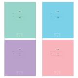 Тетрадь 24л., клетка MESHU "Оne-colored"