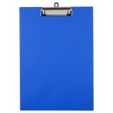 Планшет с зажимом OfficeSpace А4, ПВХ, синий
