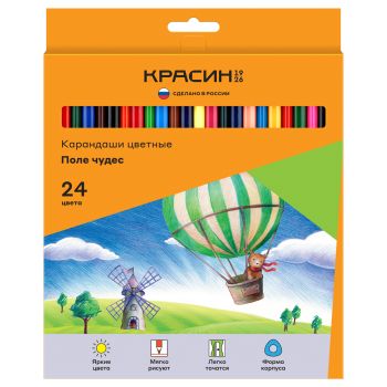 Карандаши цветные Красин 