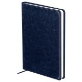 Ежедневник датированный 2026г., А4, 176л., твердый переплет, кожзам, BG "Nebraska. Blue", синий