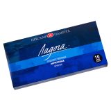 Краски акриловые Ладога, 10цв., 46мл/туба, картон