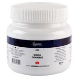 Краска акриловая художественная Ладога, 500мл, банка, белила титановые