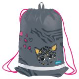 Мешок для обуви 1 отделение Först "Little leo", 360*460мм, вентиляционная сеточка, светоотражающая полоса