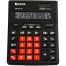 Калькулятор настольный Eleven Business Line CDB1201-BK/RD, 12 разрядов, двойное питание, 155*205*35мм, черный/красный
