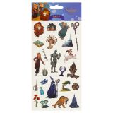 Наклейка-тату Мульти-Пульти "Волшебник изумрудного города", 10*22см, цветные, европодвес